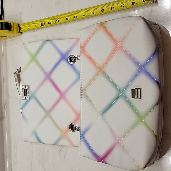 INC International Concepts colorful shoulder purse NWOT - Picture 8 of 16
